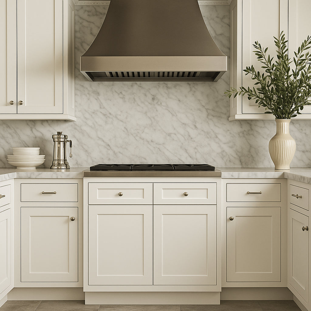 Plywell Ready to Assemble Shaker Base Cabinet with 2-Door and 2-Drawer in White