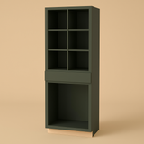 Hampton Bay Avondale 36" Fern Green Shaker Pantry Cabinet
