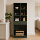 Hampton Bay Avondale 36" Fern Green Shaker Pantry Cabinet