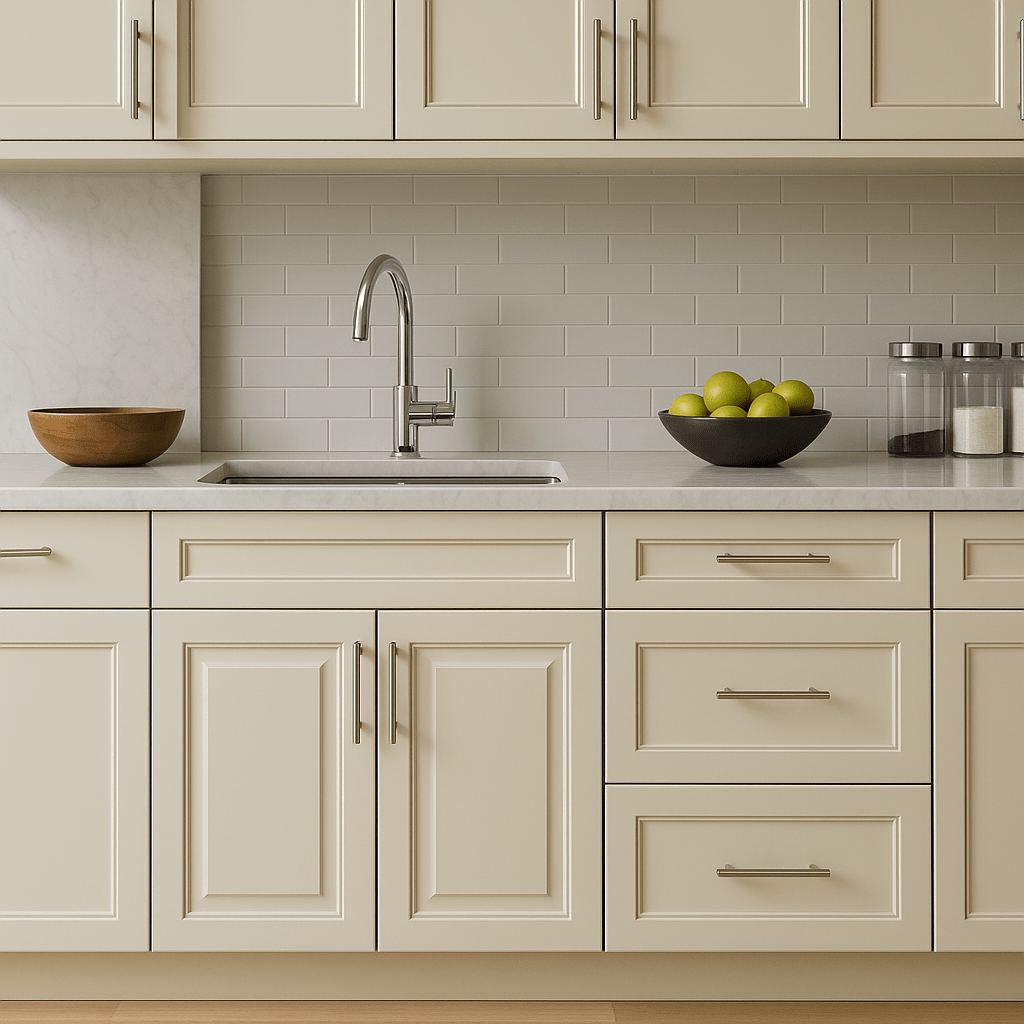 LIFEART CABINETRY Newport Ready to Assemble Sink Base Cabinet, Classic White