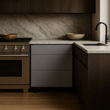 Cambridge Radiance Matte Grey Slab Drawer Base Kitchen Cabinet, 30 in. W x 24 in. D x 34.50 in. H
