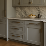 WOWOW Grey Painted Plywood Drawer Base Kitchen Cabinet with Soft Close
