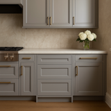 WOWOW 27" Grey Plywood Drawer Base Cabinet with Soft Close