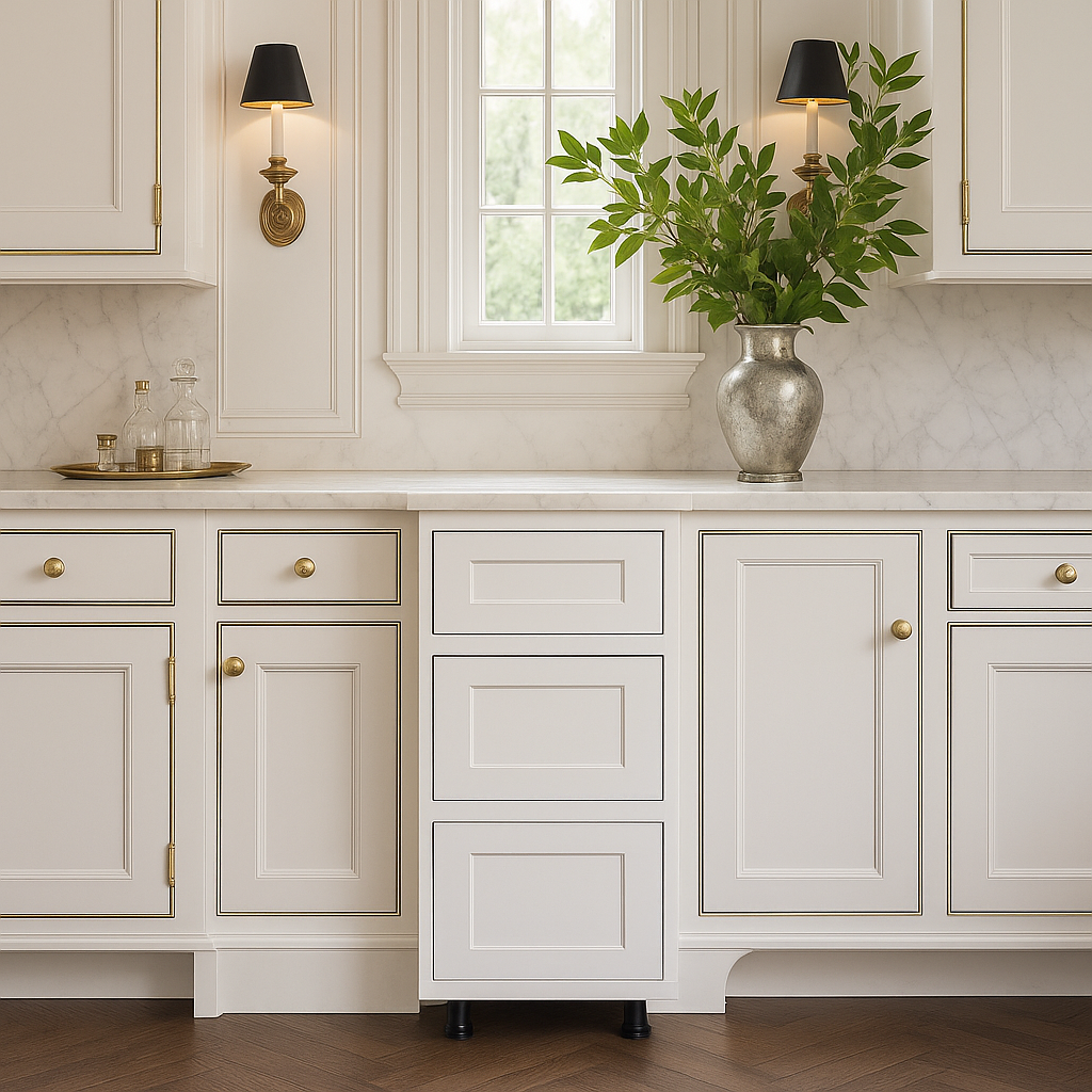 Cambridge Everest 30 in. Shaker Drawer Base Kitchen Cabinet in White