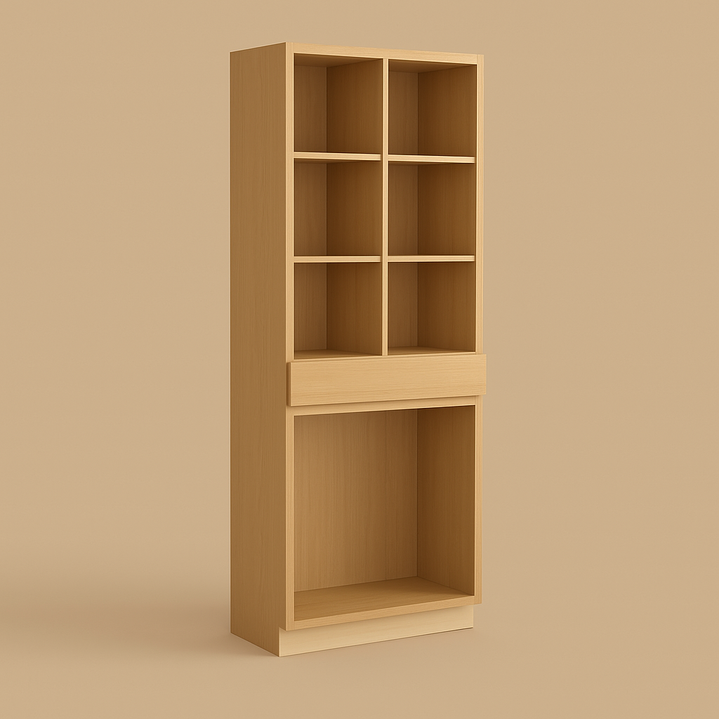 Hampton Bay Avondale 36 in. White Oak Shaker Pantry Cabinet
