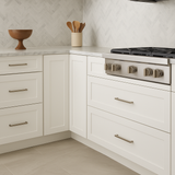 Plywell Shaker Base Lazy Susan Cabinet, Ready to Assemble, 36x34.5x24 in, White
