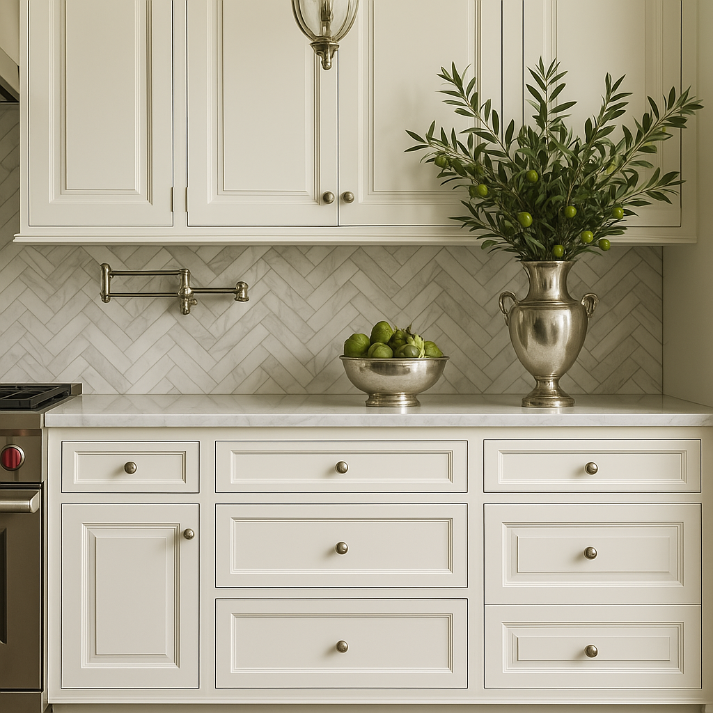LIFEART CABINETRY Newport Ready to Assemble Base Cabinet with 3 Drawers in Classic White