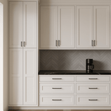 HOMLUX Shaker White Ready-to-Assemble Utility Cabinet, 24x24x90 Inches