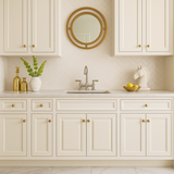 LIFEART CABINETRY Newport Ready to Assemble Sink Base Cabinet, Classic White