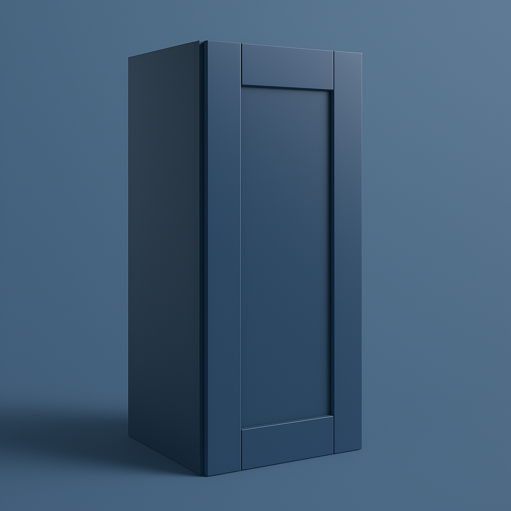 MILL'S PRIDE Valencia Blue Wall Kitchen Cabinet - Ready to Assemble