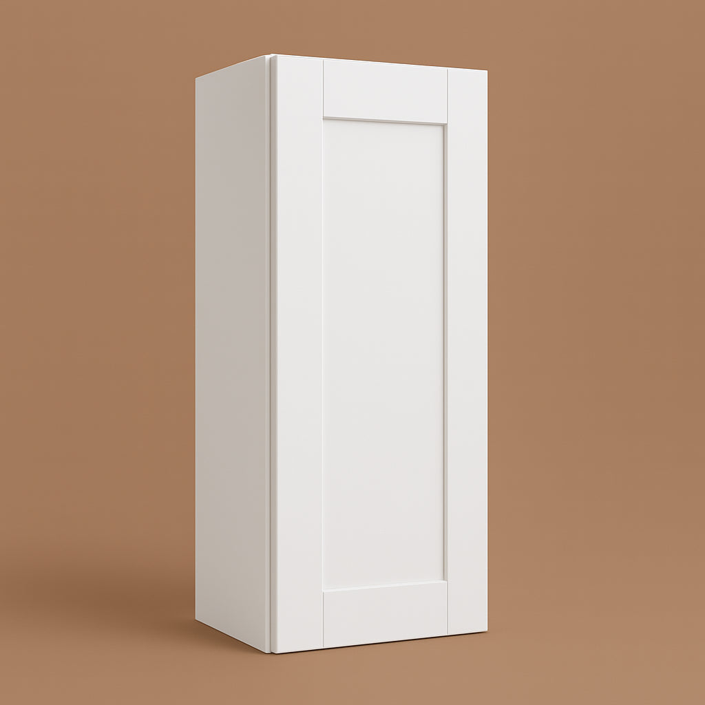 MILL'S PRIDE Richmond Verona White Shaker Wall Kitchen Cabinet - 15 in W x 12 in D x 36 in H