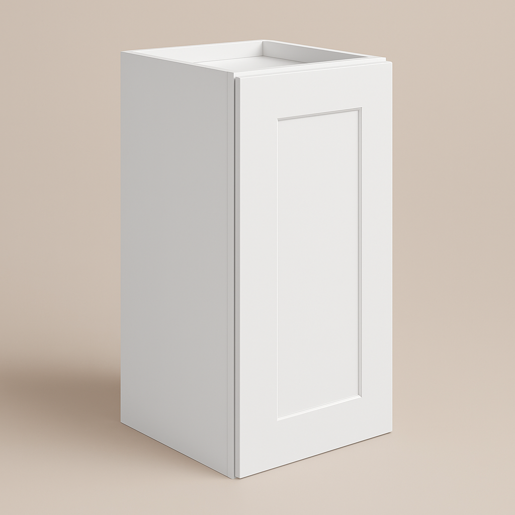 Design House Brookings Shaker Style Wall Kitchen Cabinet, White Finish, 12x24x12 in.