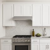Design House Brookings Shaker Style Wall Kitchen Cabinet, White Finish, 12x24x12 in.
