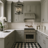 MILL'S PRIDE Richmond Vesuvius Gray Plywood Shaker Wall Kitchen Cabinet