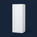 Cambridge Everest Shaker Wall Kitchen Cabinet, 12x12x36, White