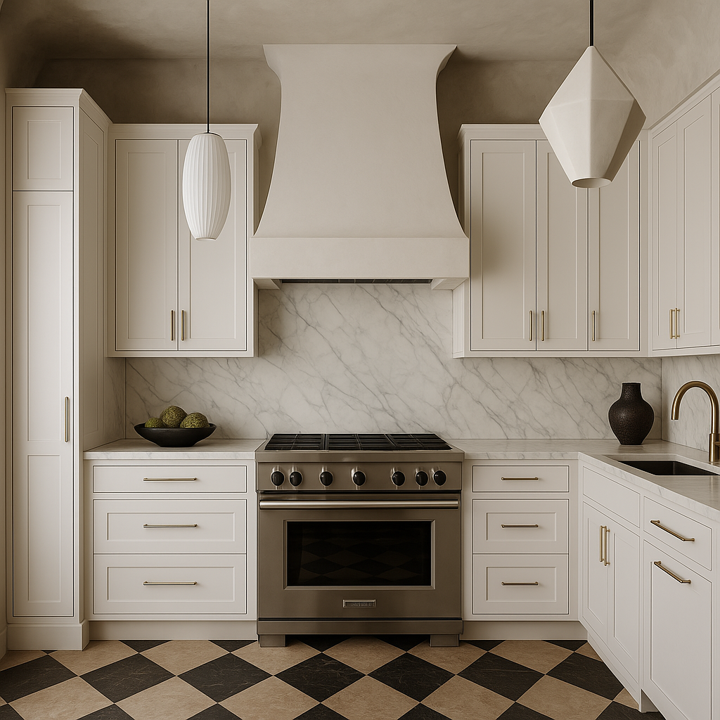 Cambridge Everest White Shaker Wall Kitchen Cabinet, Ready to Assemble, 12x12x30 in.
