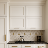HOMEIBRO Newport Shaker White Ready to Assemble Wall Cabinet with 2-Doors (30 in. W x 12 in. D x 12 in. H.)