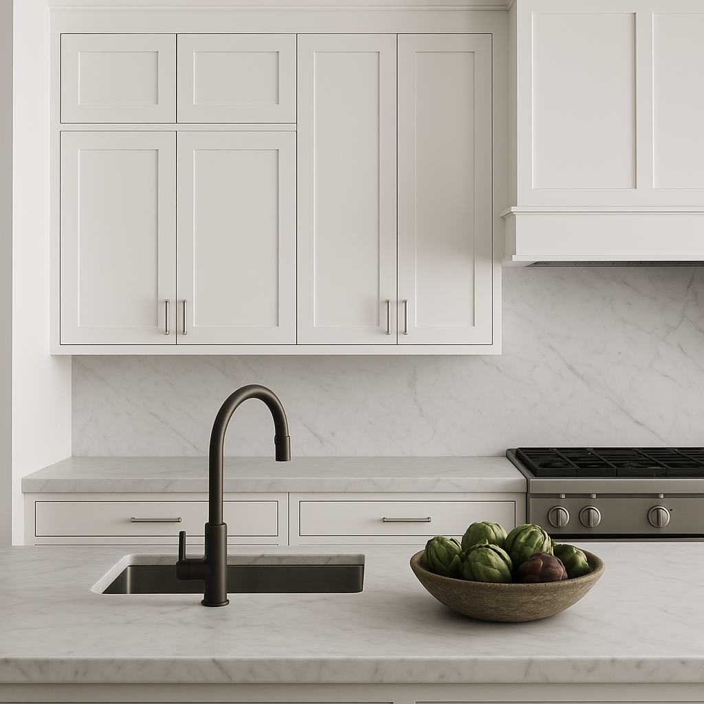 Design House Brookings White Shaker 2-Door Wall Kitchen Cabinet