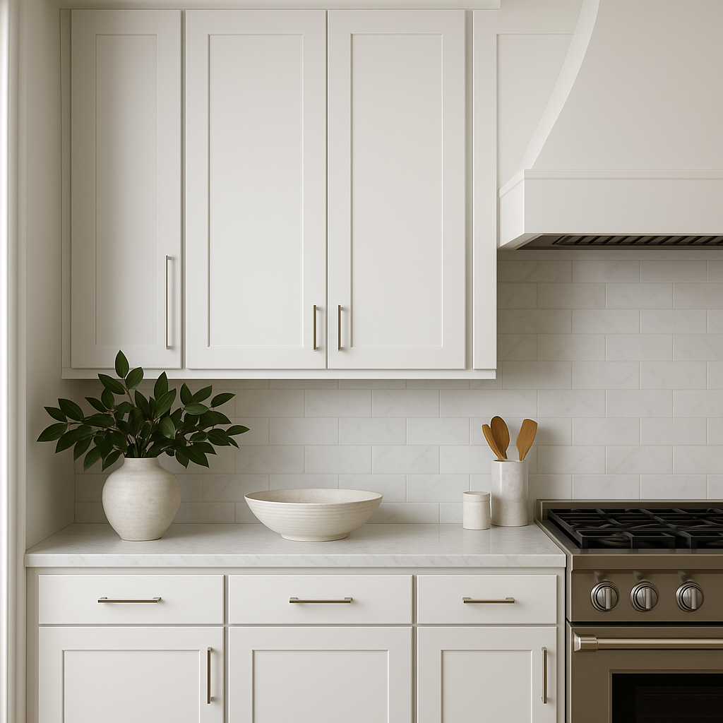Cambridge Everest Shaker Wall Kitchen Cabinet, White, 15x12x30 in.