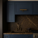 MILL'S PRIDE Valencia Blue Shaker Wall Kitchen Cabinet - Ready to Assemble