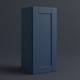 MILL'S PRIDE Valencia Blue Shaker Wall Kitchen Cabinet - Ready to Assemble