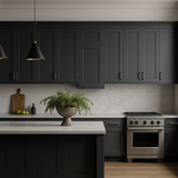 MILL'S PRIDE Richmond Venetian Onyx Plywood Shaker Wall Kitchen Cabinet, 15" W x 12" D x 30" H