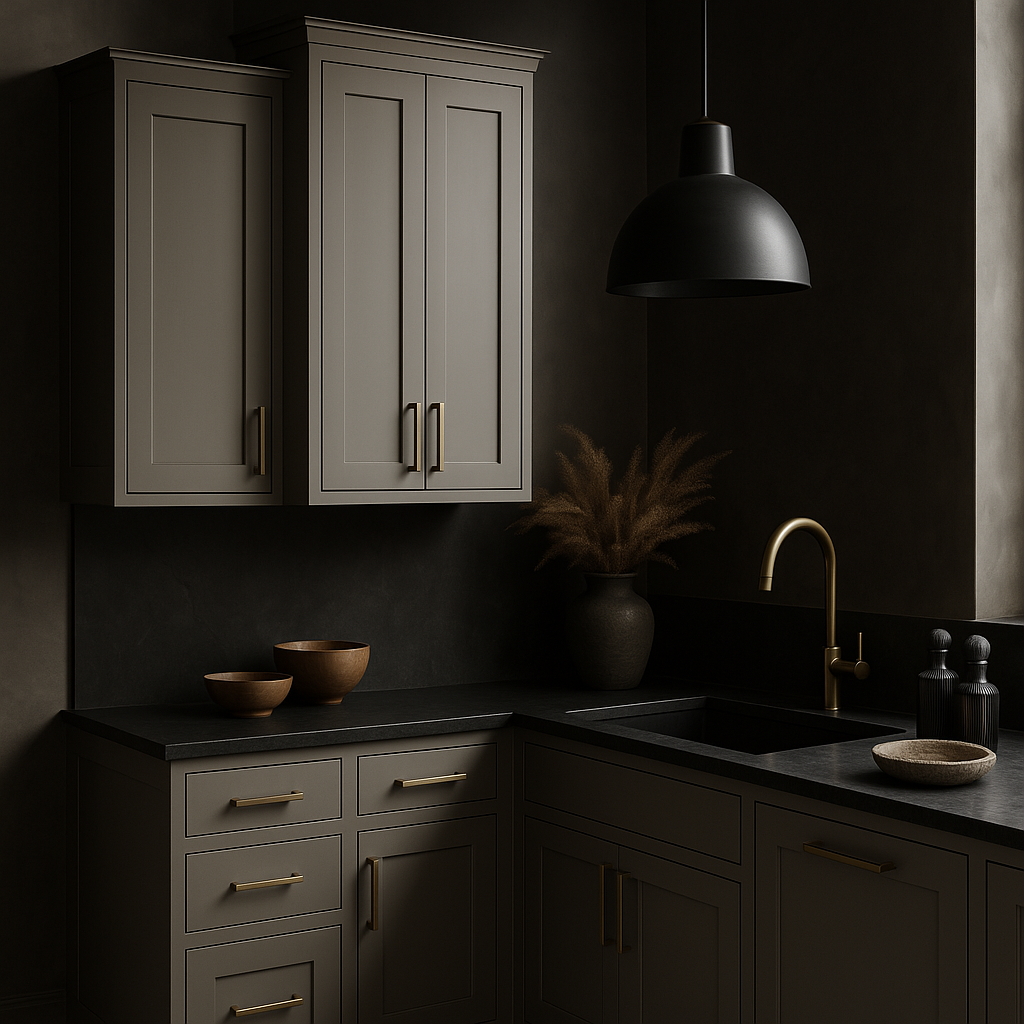 MILL'S PRIDE Richmond Vesuvius Gray Plywood Shaker Wall Kitchen Cabinet - Soft Close, Ready to Assemble