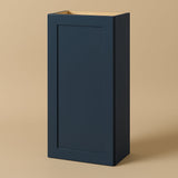 Hampton Bay Avondale Ink Blue Shaker Wall Kitchen Cabinet - 18x12x42