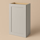 Hampton Bay Avondale Shaker Wall Kitchen Cabinet, Dove Gray, 21x12x36 in.