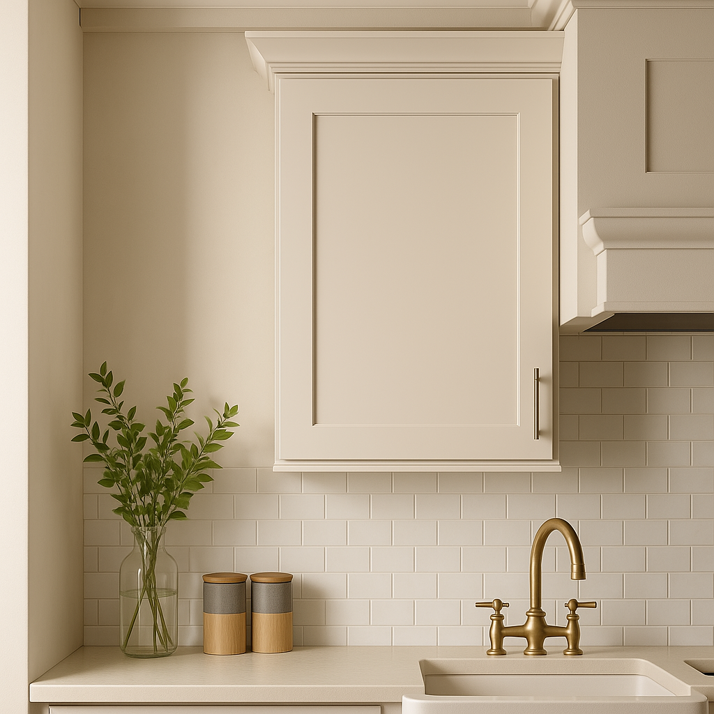 Hampton Bay Avondale 21 in. Shaker Wall Kitchen Cabinet in Antique White