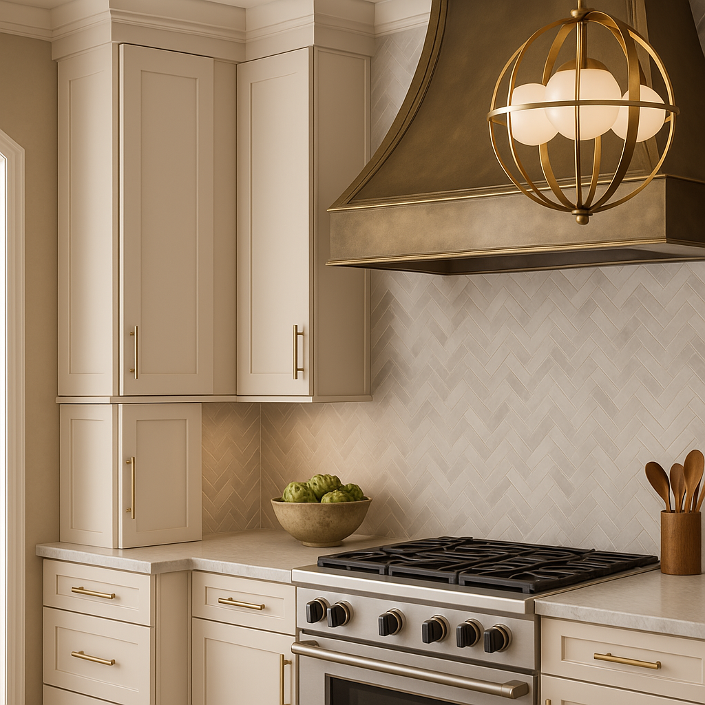 Hampton Bay Avondale 12x42 Shaker Wall Kitchen Cabinet in Antique White