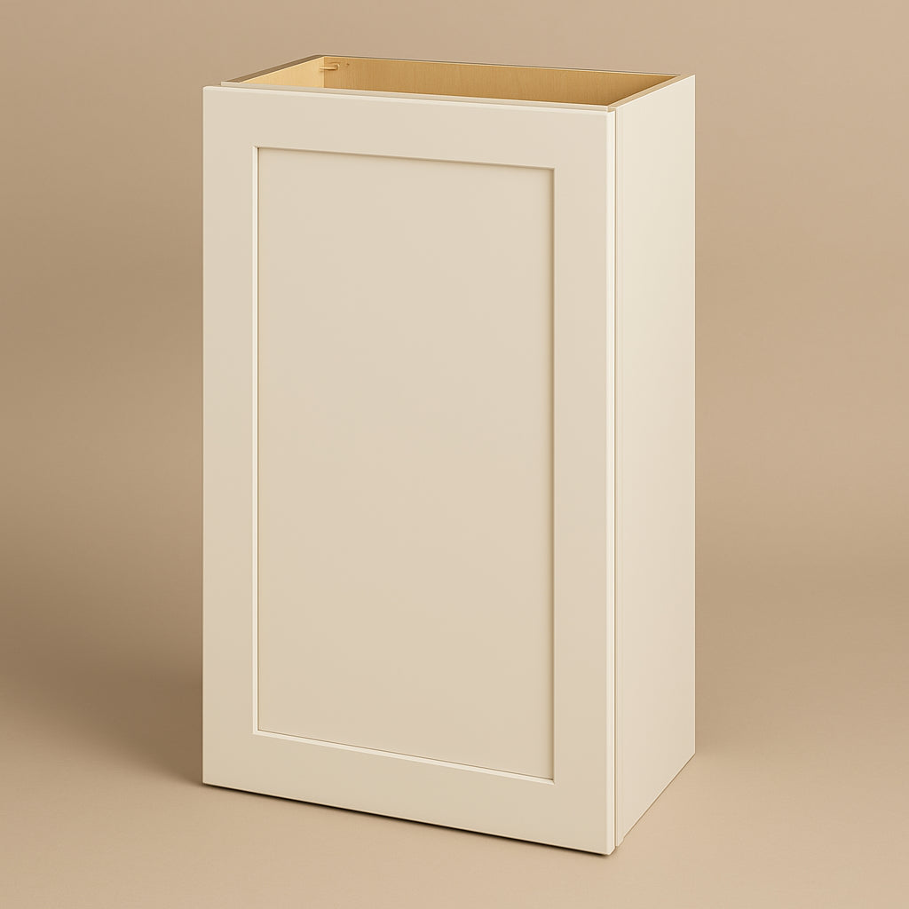 Hampton Bay Avondale 21" Shaker Wall Kitchen Cabinet in Antique White