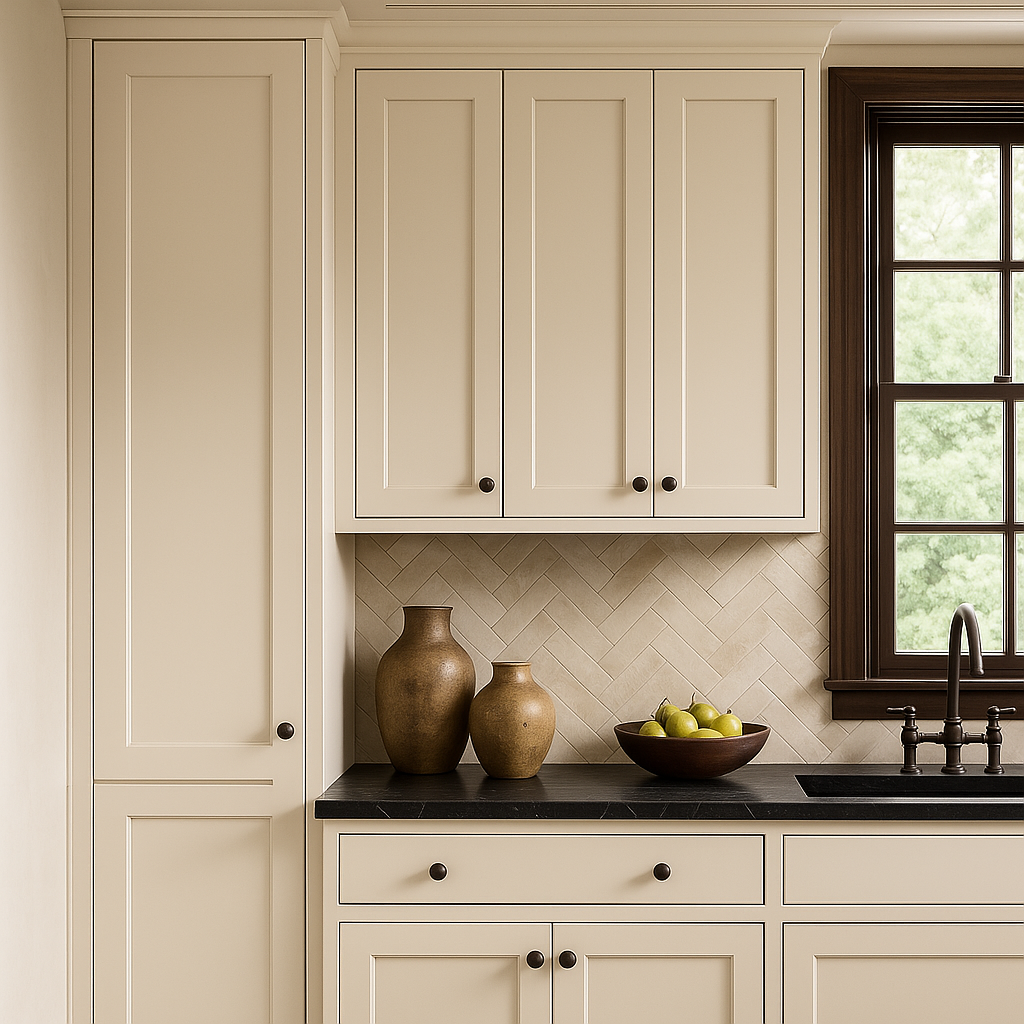 Hampton Bay Avondale Ready to Assemble Plywood Shaker Wall Kitchen Cabinet in Antique White