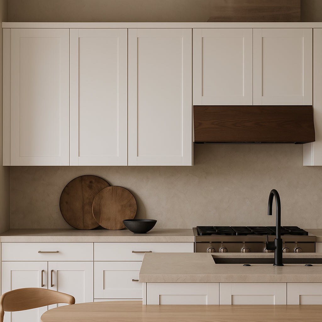 MILL'S PRIDE Richmond Verona White Shaker Wall Kitchen Cabinet - 24 in W x 12 in D x 30 in H