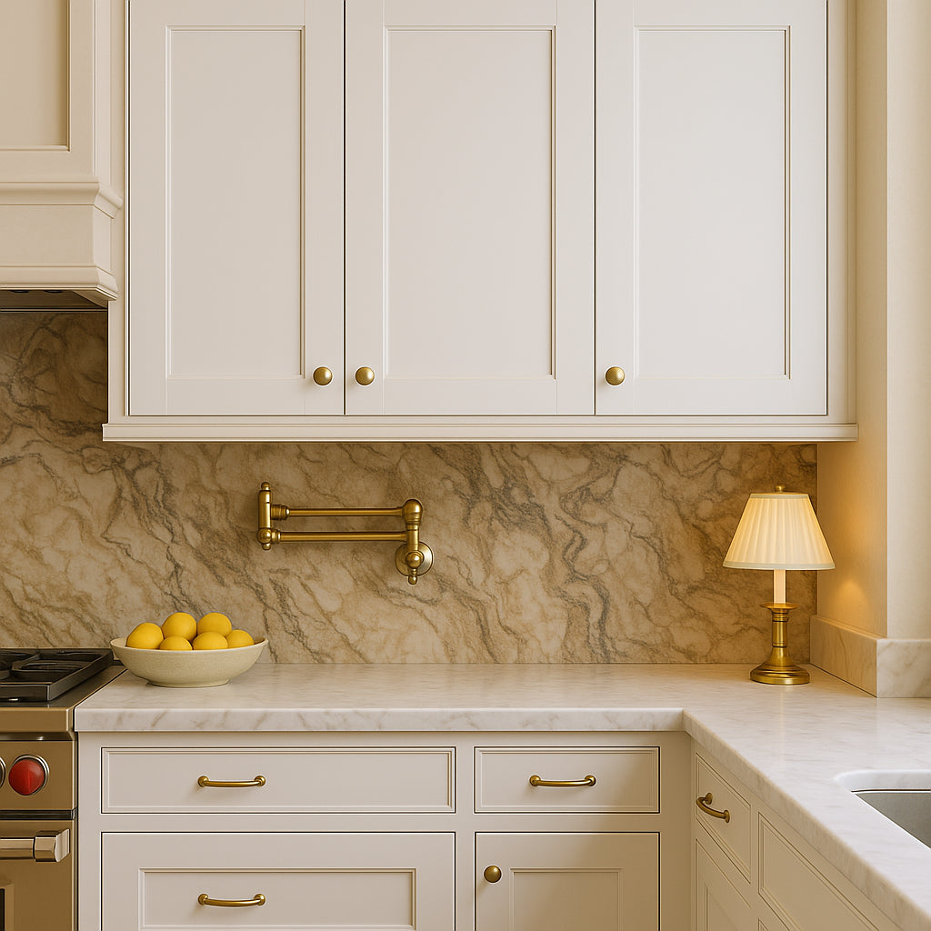 MILL'S PRIDE Richmond Verona White Shaker Wall Kitchen Cabinet - 24 in W x 12 in D x 30 in H