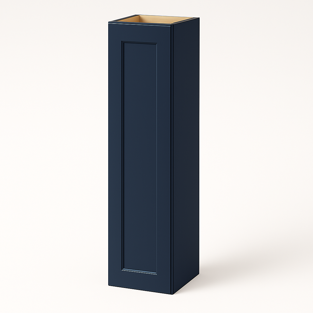 Hampton Bay Ink Blue Shaker Wall Kitchen Cabinet - Ready to Assemble