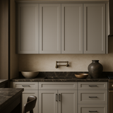 Hampton Bay Avondale Shaker Wall Kitchen Cabinet, Dove Gray, 15x12x42 in.