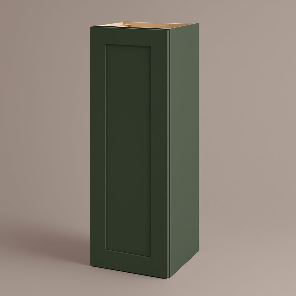 Hampton Bay Avondale Shaker Wall Kitchen Cabinet in Fern Green - 12x12x42