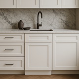 MILL'S PRIDE Richmond Verona White Shaker Base Kitchen Cabinet - 18 in W x 24 in D x 34.5 in H