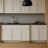 MILL'S PRIDE Richmond Verona White Shaker Base Kitchen Cabinet - 18 in W x 24 in D x 34.5 in H