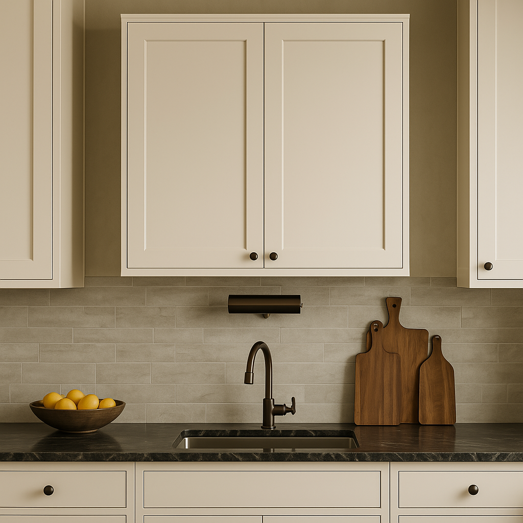 Hampton Bay Avondale 36-inch Shaker Wall Cabinet in Antique White