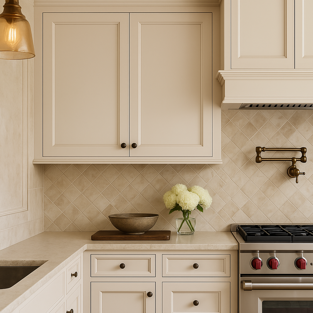 Hampton Bay Avondale 36-inch Shaker Wall Cabinet in Antique White