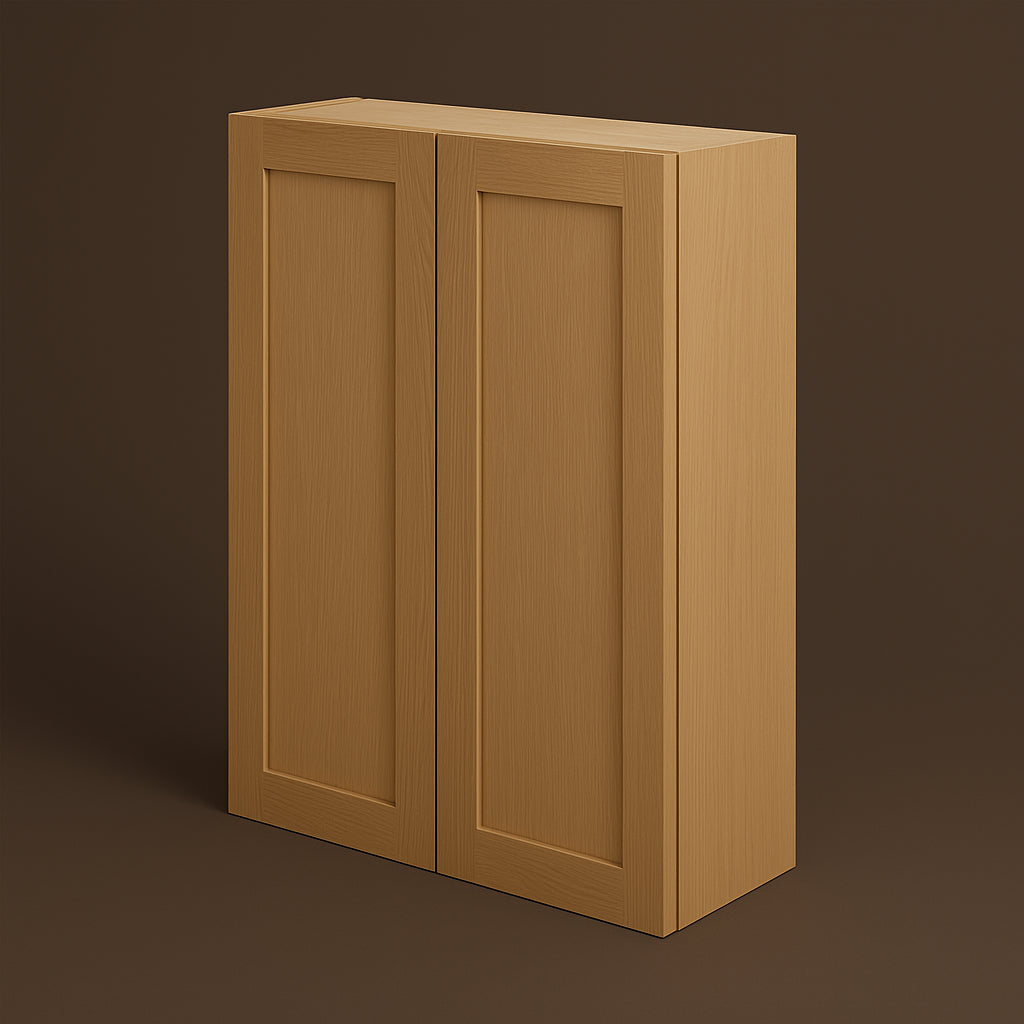 Hampton Bay Avondale 27 in. White Oak Shaker Wall Kitchen Cabinet
