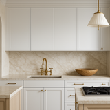 Cambridge Radiance 30 in. White Gloss Slab Wall Kitchen Cabinet