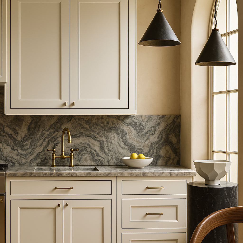 Hampton Bay Avondale 27 in. Shaker Wall Kitchen Cabinet in Antique White