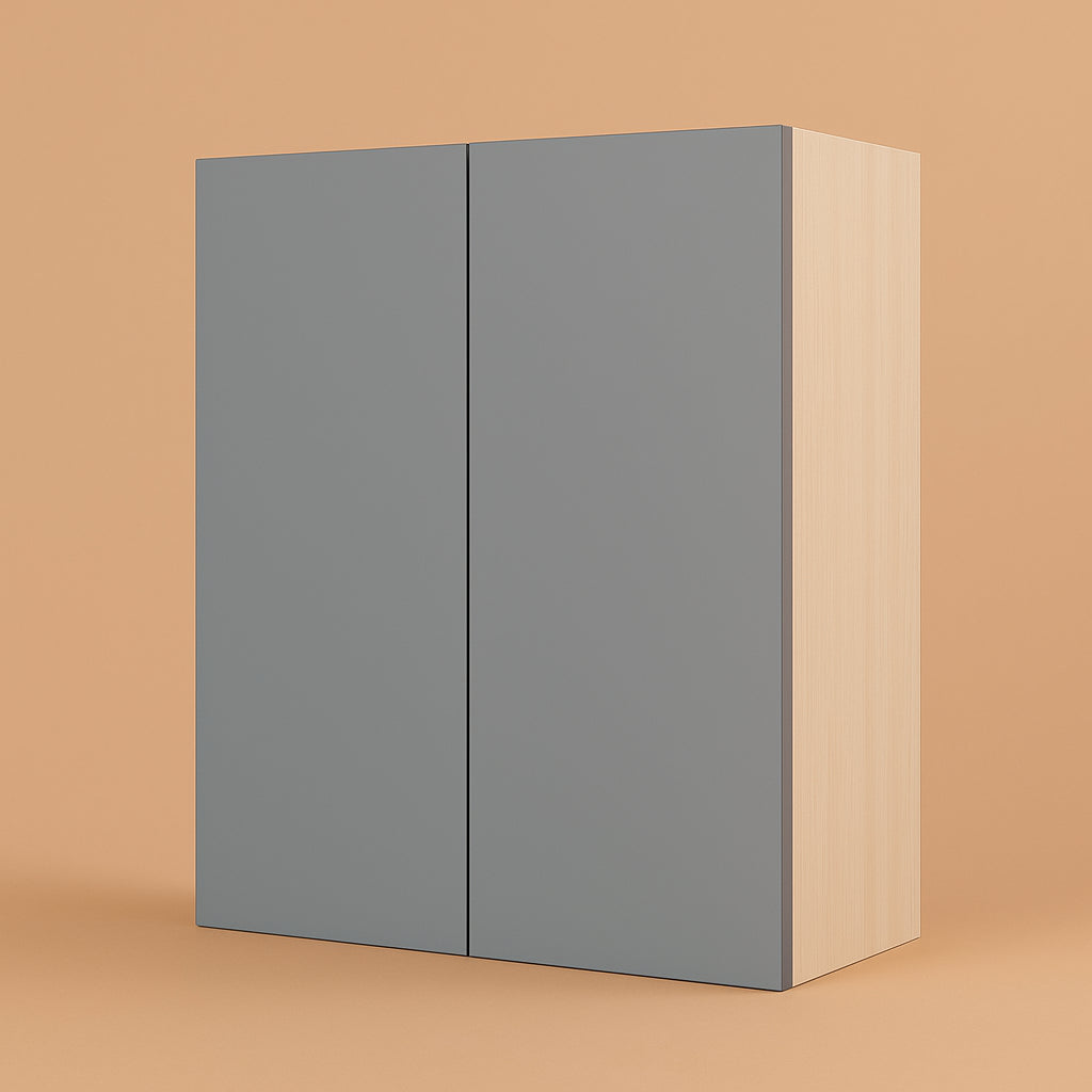 Cambridge Radiance Matte Grey Slab Wall Kitchen Cabinet - 30 in. W x 12 in. D x 30 in. H