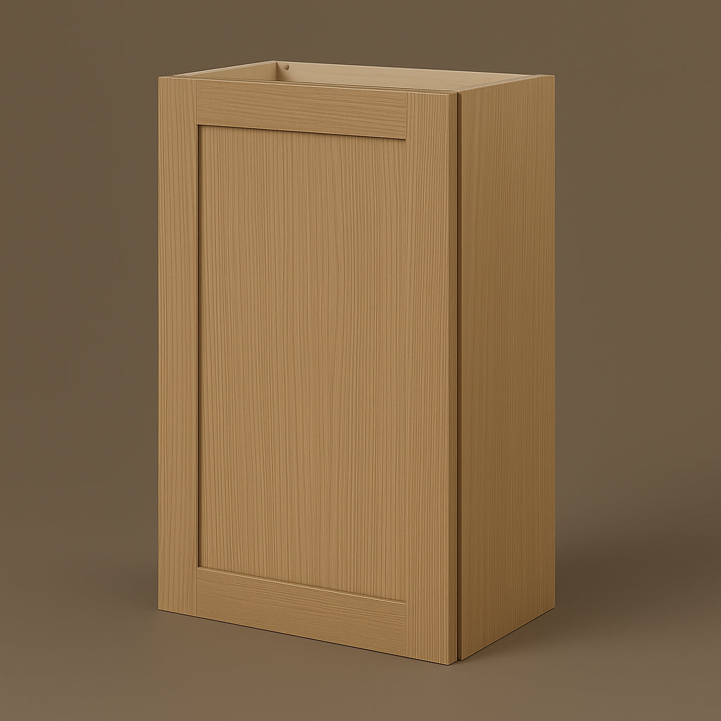 Hampton Bay Avondale 18" White Oak Shaker Wall Kitchen Cabinet