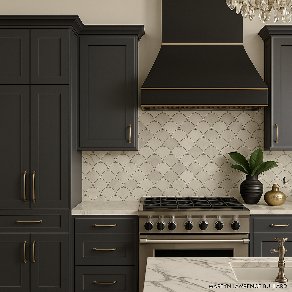 MILL'S PRIDE Richmond Venetian Onyx Plywood Shaker Wall Kitchen Cabinet, 21x12x42 in
