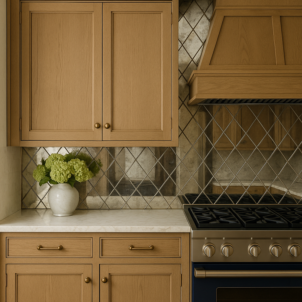 Hampton Bay Avondale 24" Shaker Wall Kitchen Cabinet in White Oak