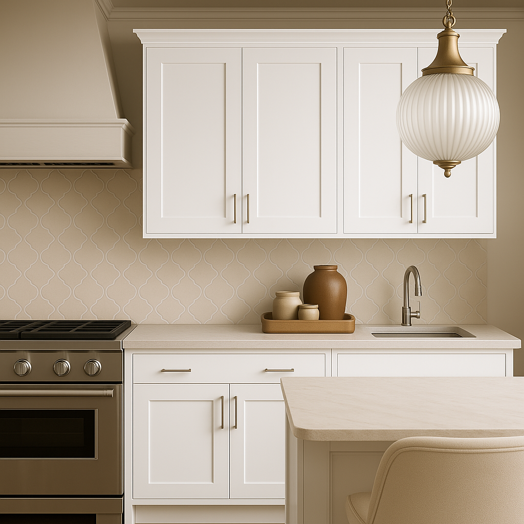 Design House Brookings Shaker Style Wall Kitchen Cabinet, White, Ready to Assemble